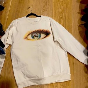 A sight for sore eyes crew neck